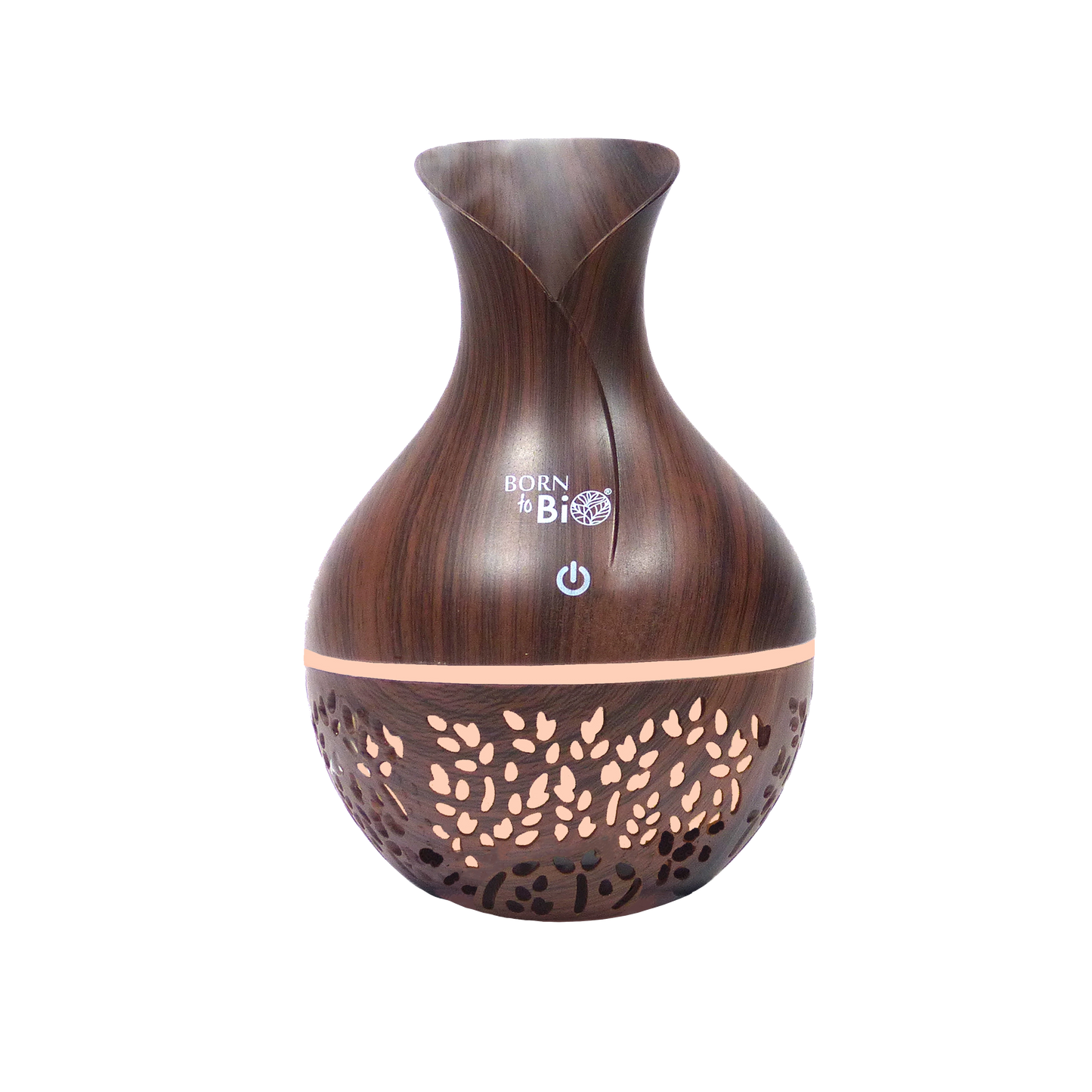 Diffuseur & Humidificateur Bois Foncé USB – 130 ml