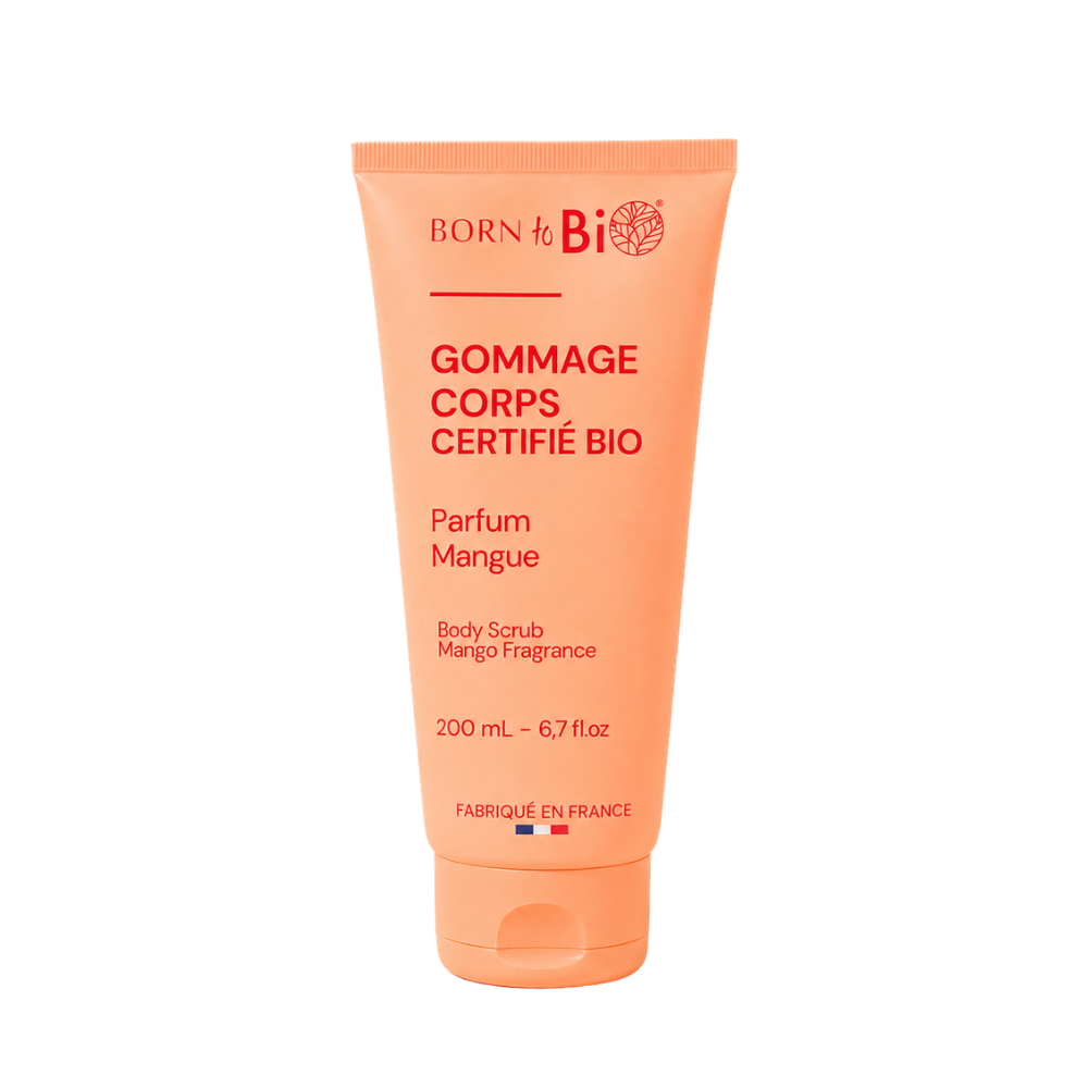 Gommage Corps Parfum Mangue 200mL - Certifié Bio