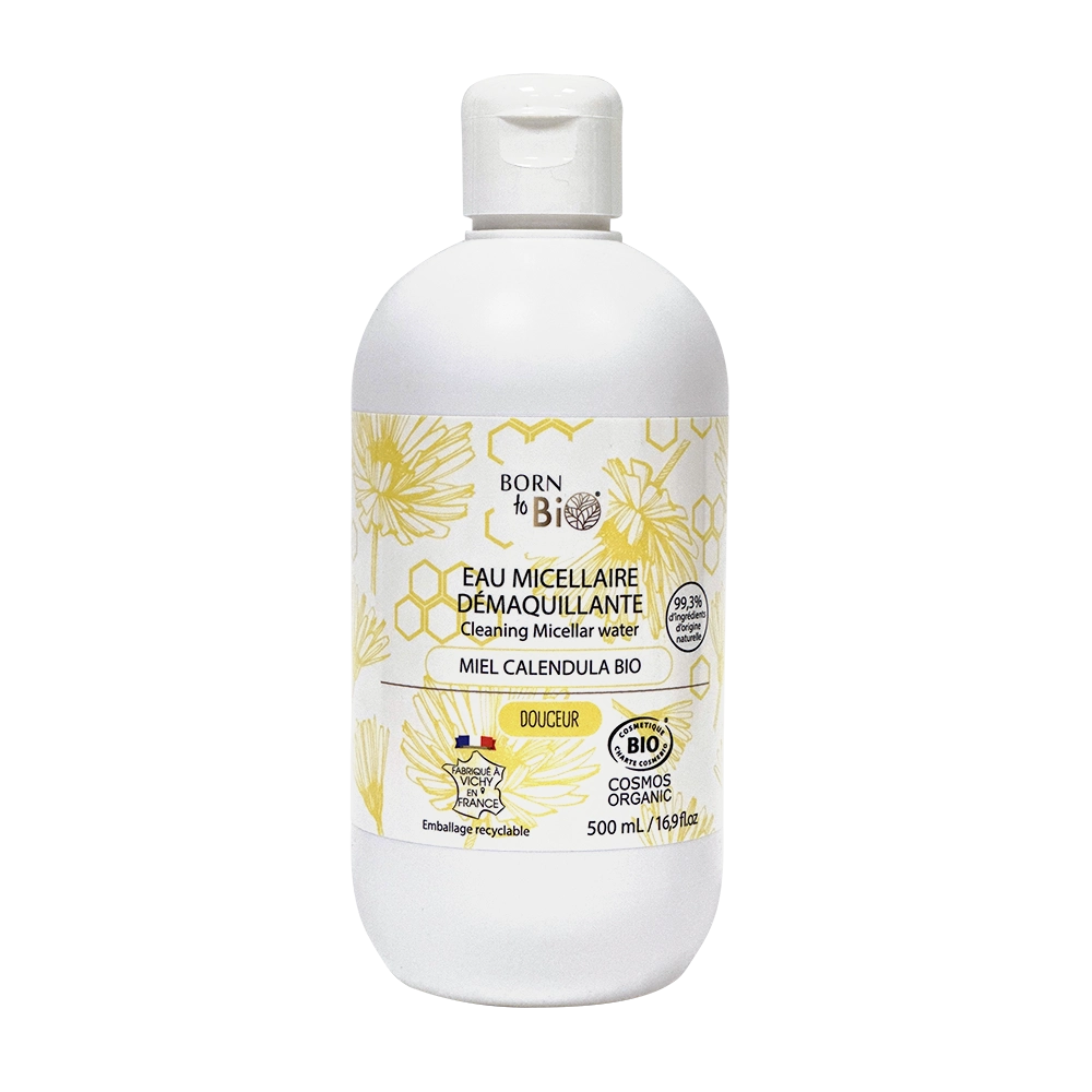Micellar Cleansing Water Calendula Honey 200mL - Certified organic