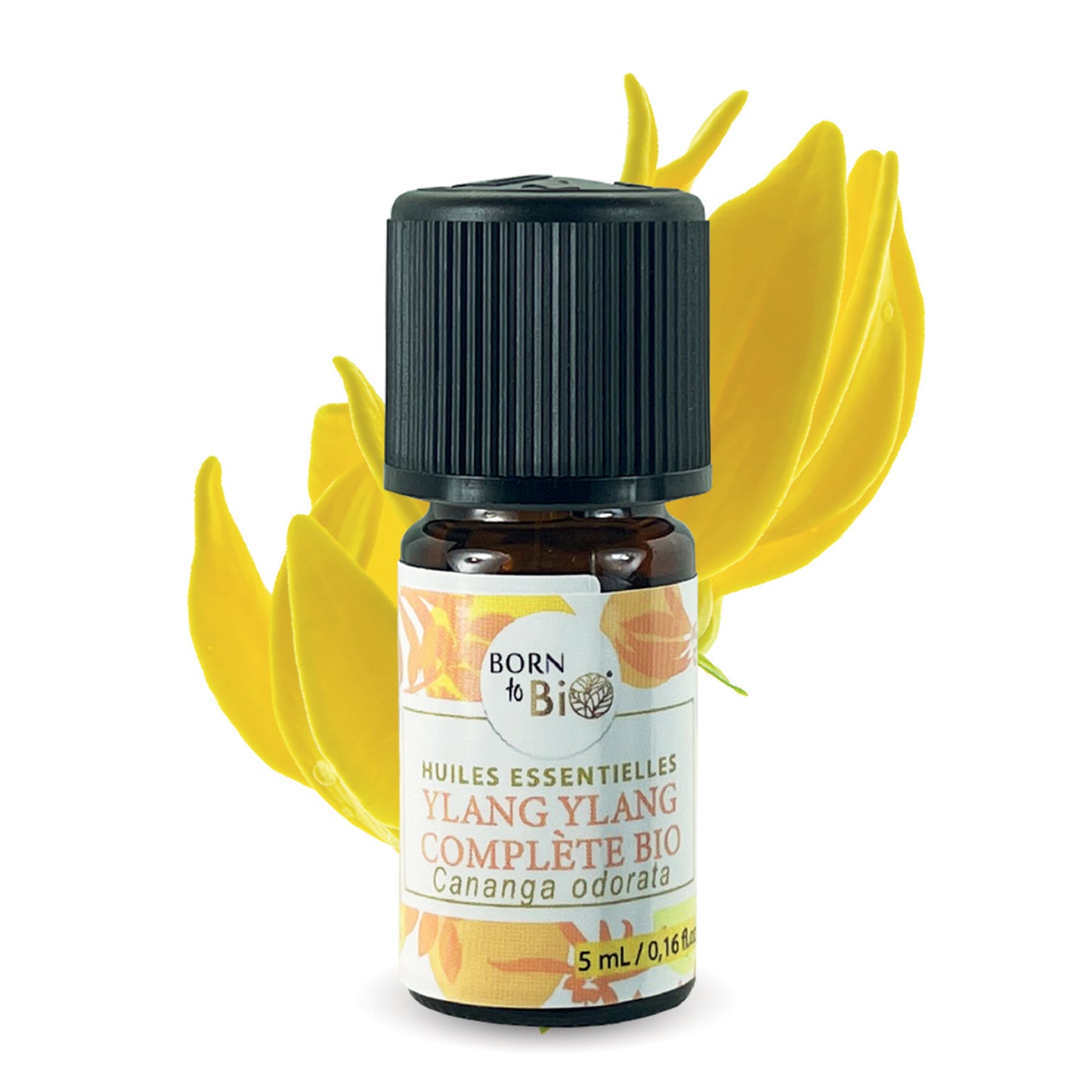 Huile essentielle d'ylang-ylang complète bio pour apaiser et équilibrer l'humeur
