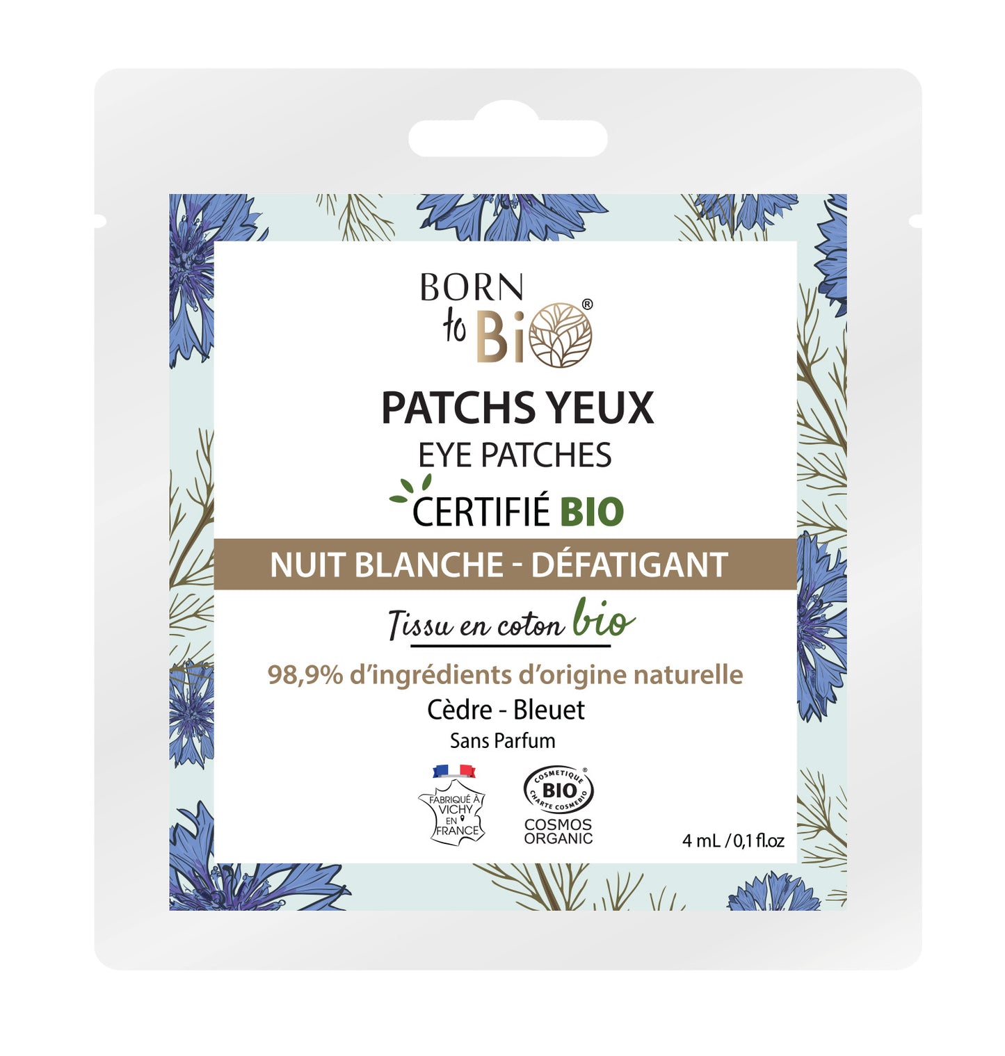 Sleepless Night Cotton Eye Patches - Certified Organic