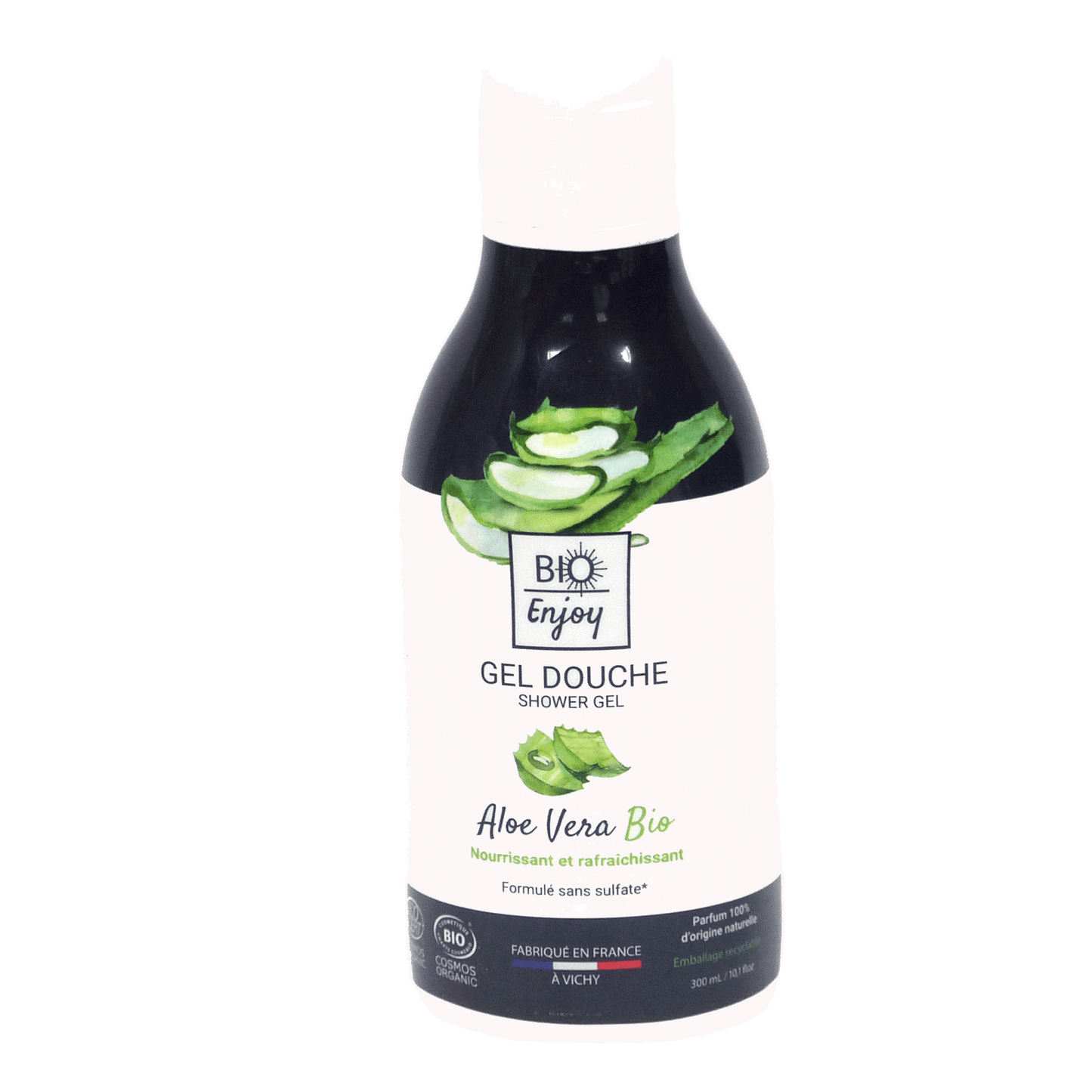 Gel douche Aloe vera Bio Cosmos Organic - BIO Enjoy 300mL