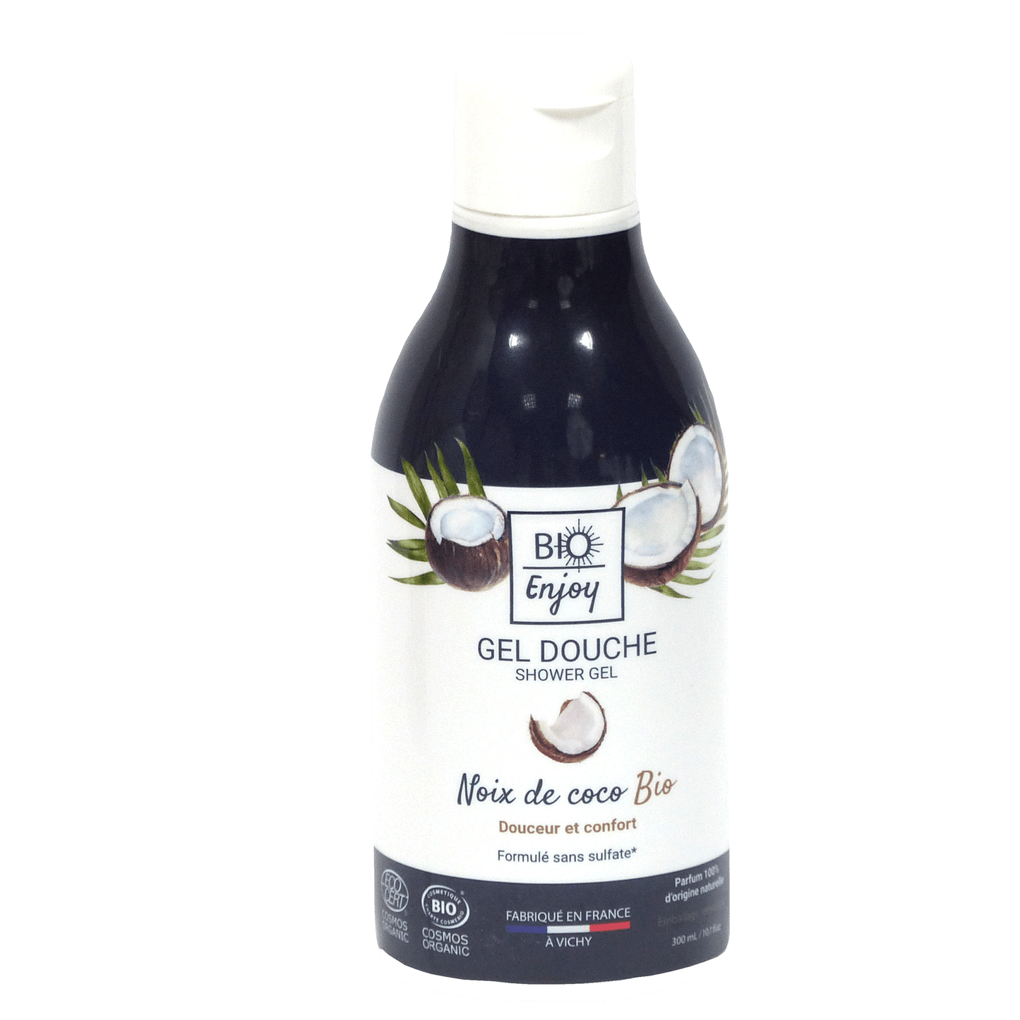 Gel douche Noix de coco Bio Cosmos Organic - BIO Enjoy 300mL