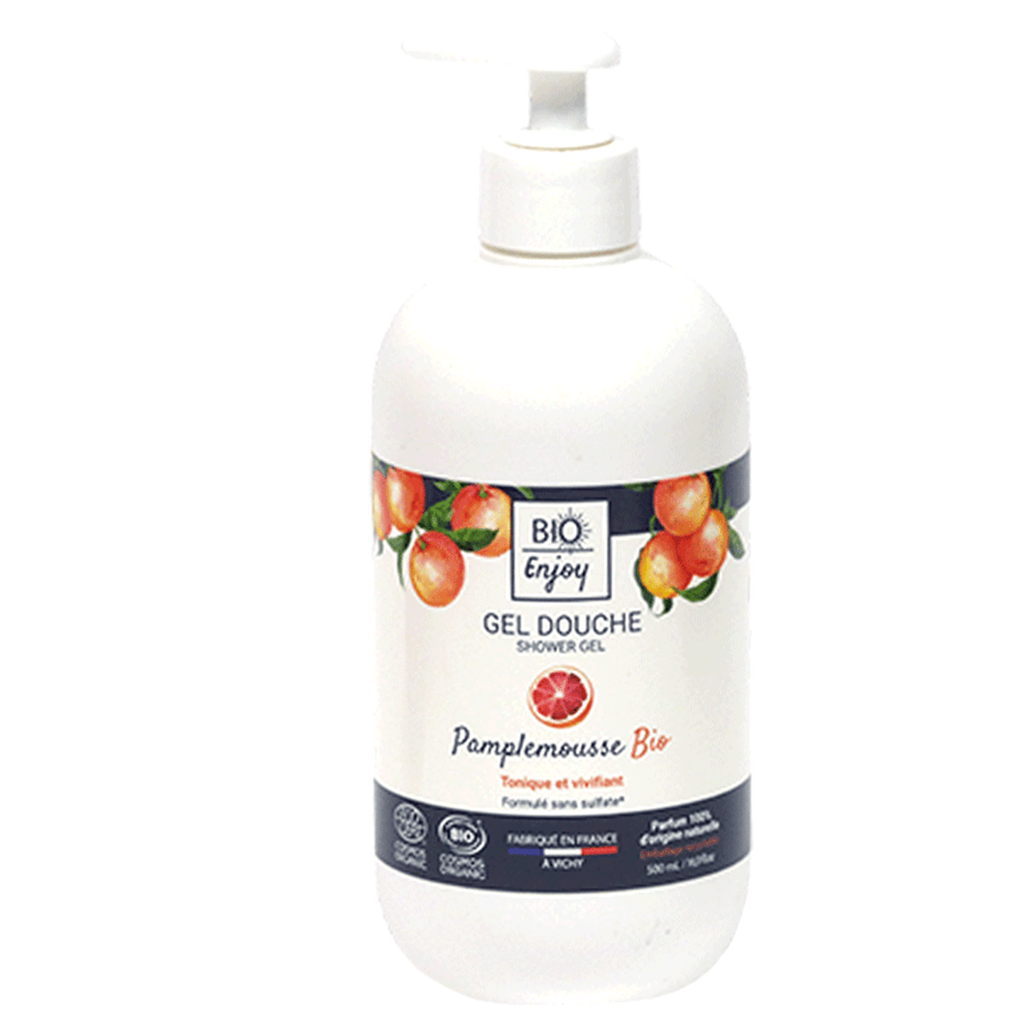 Gel douche Pamplemousse Bio Cosmos Organic - BIO Enjoy 500mL