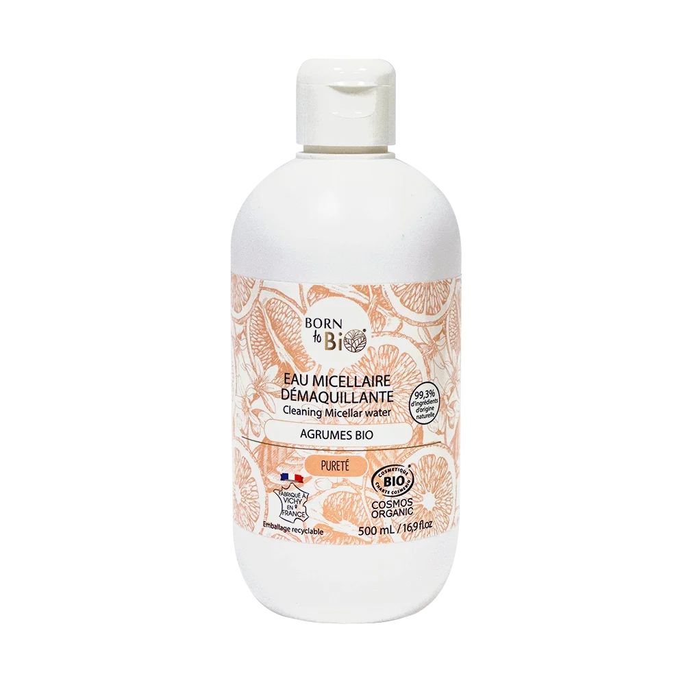 Citrus Micellar Cleansing Water 200mL - Certified organic