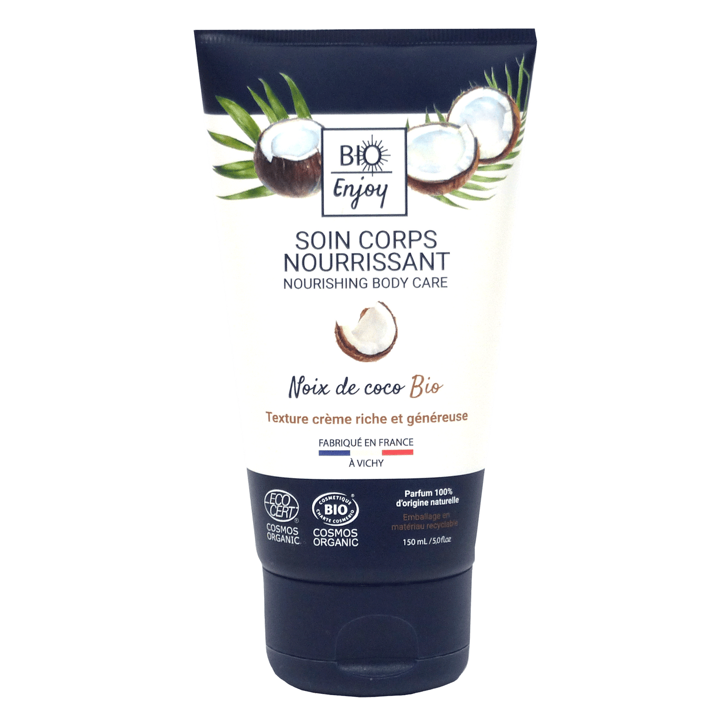 Soin corps nourrissant Noix de coco Bio Cosmos Organic - BIO Enjoy 150mL