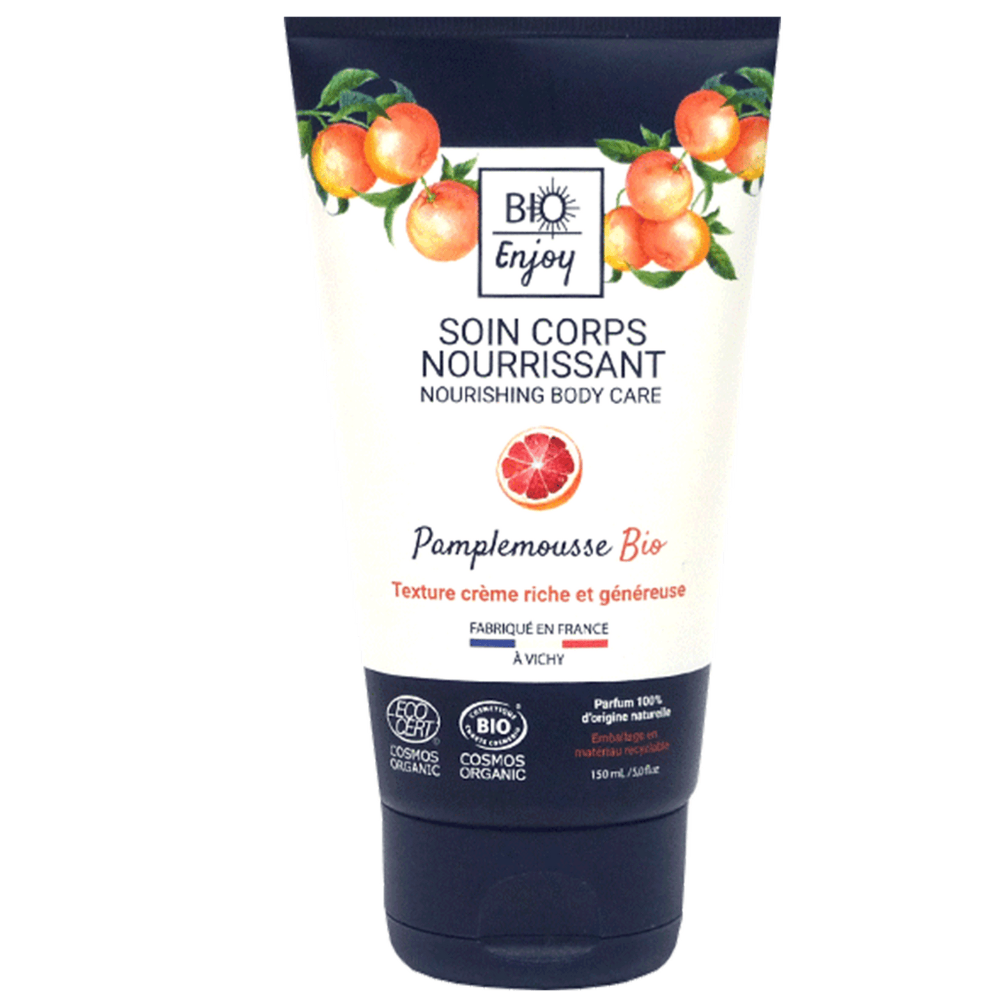 Soin corps nourrissant Pamplemousse Bio Cosmos Organic - BIO Enjoy 150mL