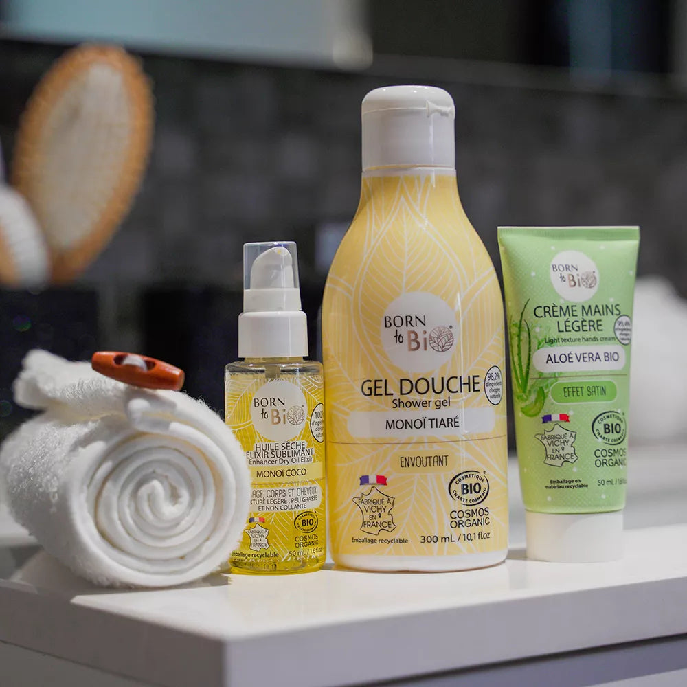 huile de soins monoï coco bio