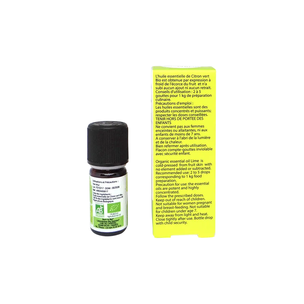 Huile essentielle Citron vert BioBorn to Bio5 mL