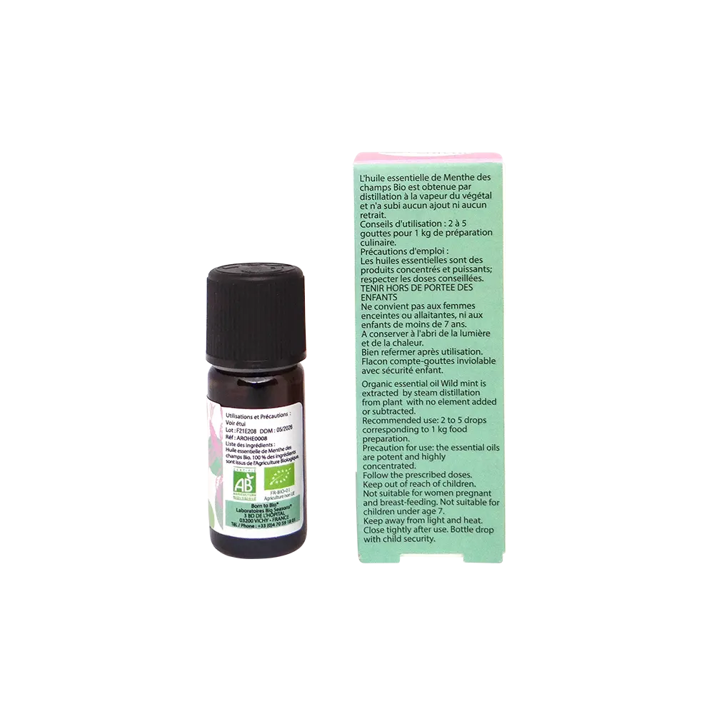 Huile essentielle Menthe des champs BioB 10 mL