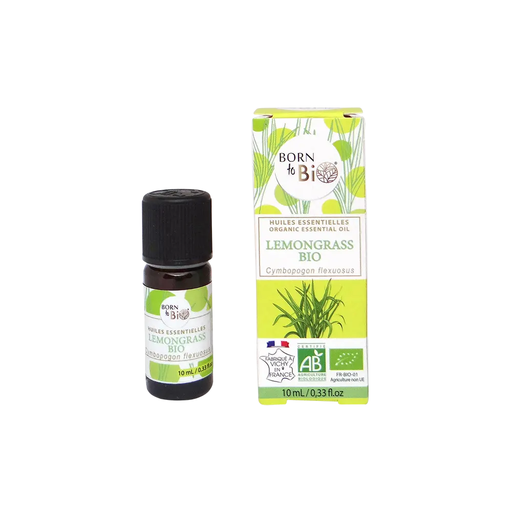 Huile essentielle Lemongrass Bio 10 mL