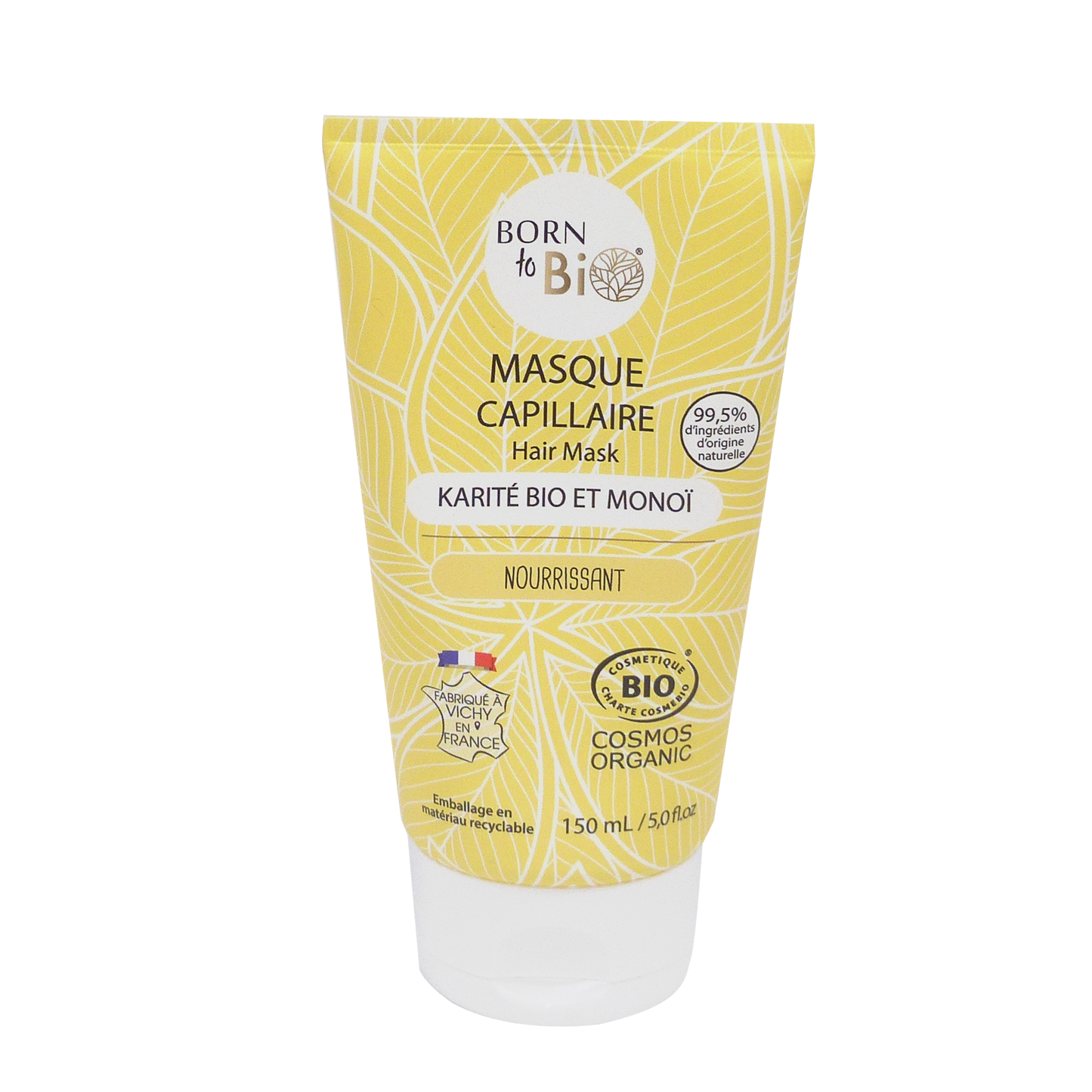 Shea and monoi hair mask - Certified organic
