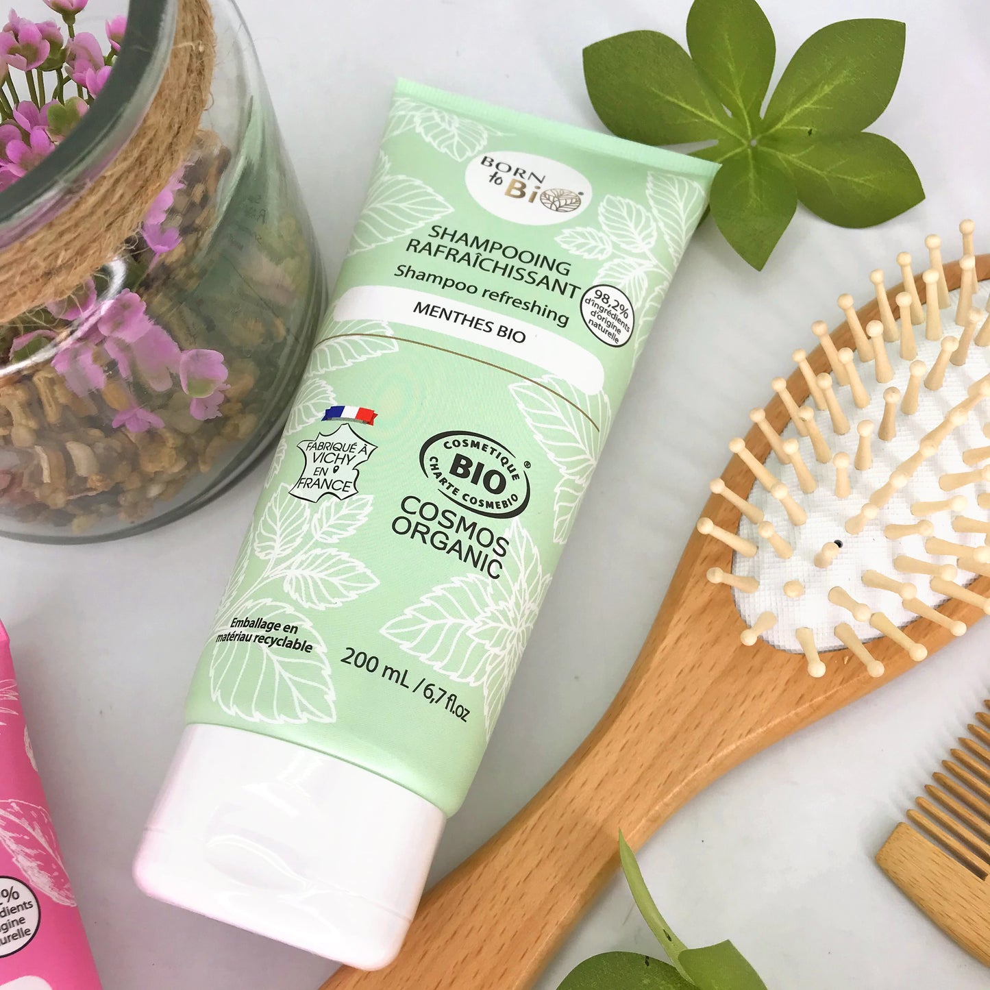 Spearmint Refreshing Shampoo - Certified organic