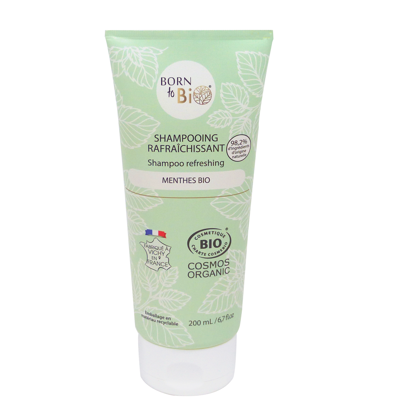 Spearmint Refreshing Shampoo - Certified organic