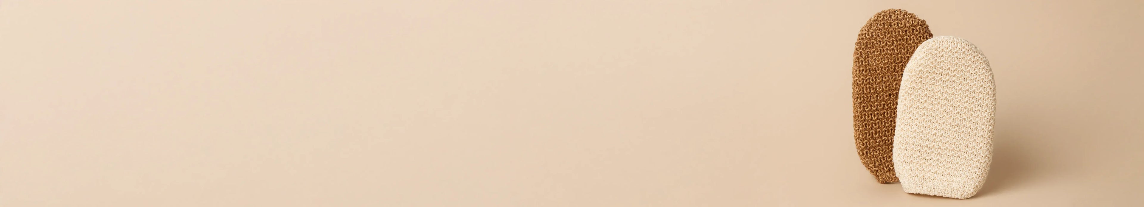 Gants exfoliants naturels