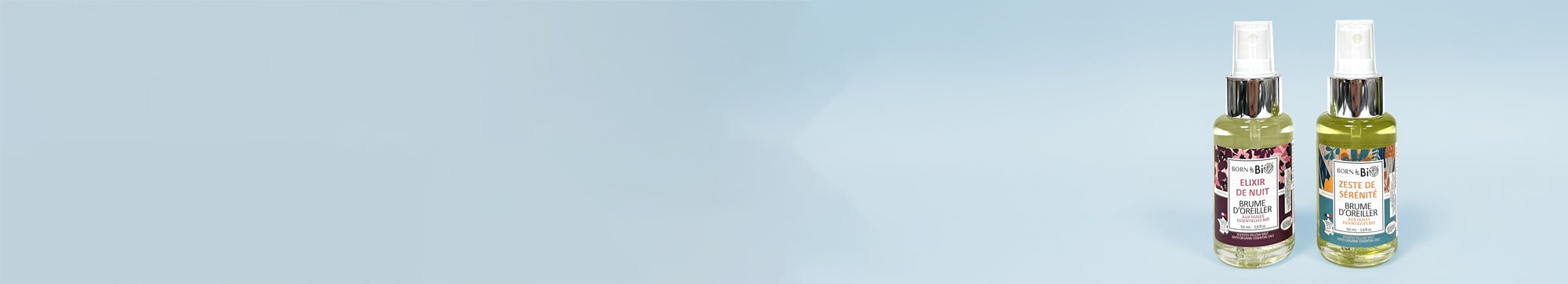 Brumes d’oreiller aux huiles essentielles