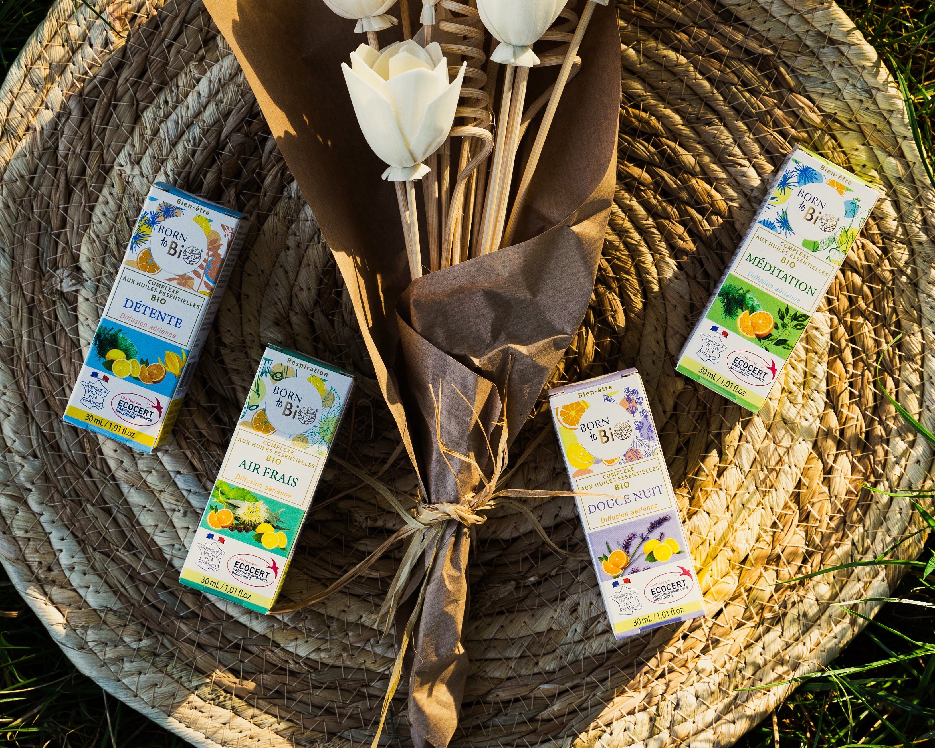 Diffuseurs naturels par capillarité