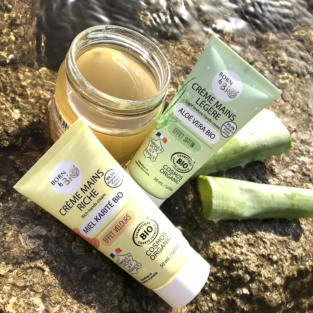 Crèmes mains naturelles et bio