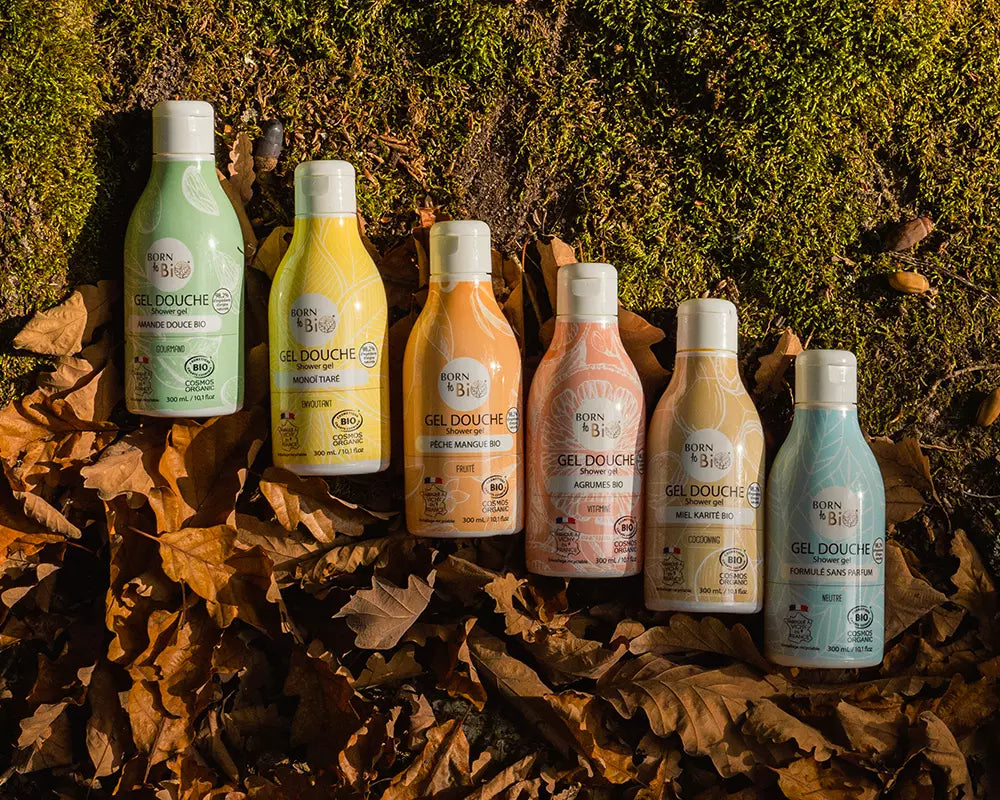 Gels douche bio Made in France