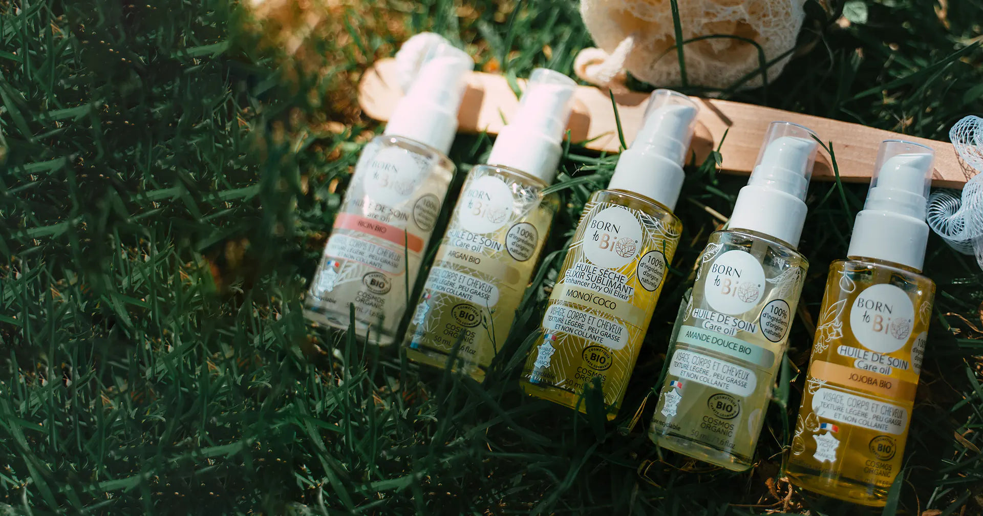 Huiles de soins bio naturelles