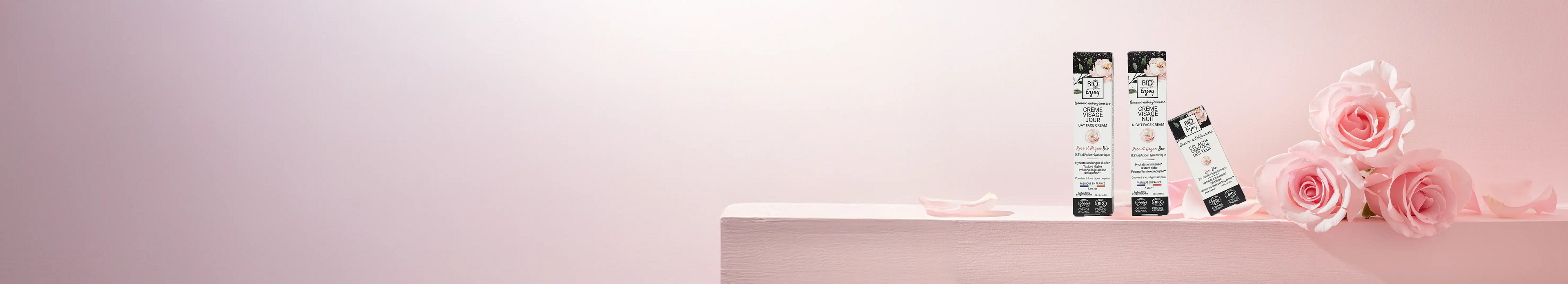 Routine hydratante bio visage