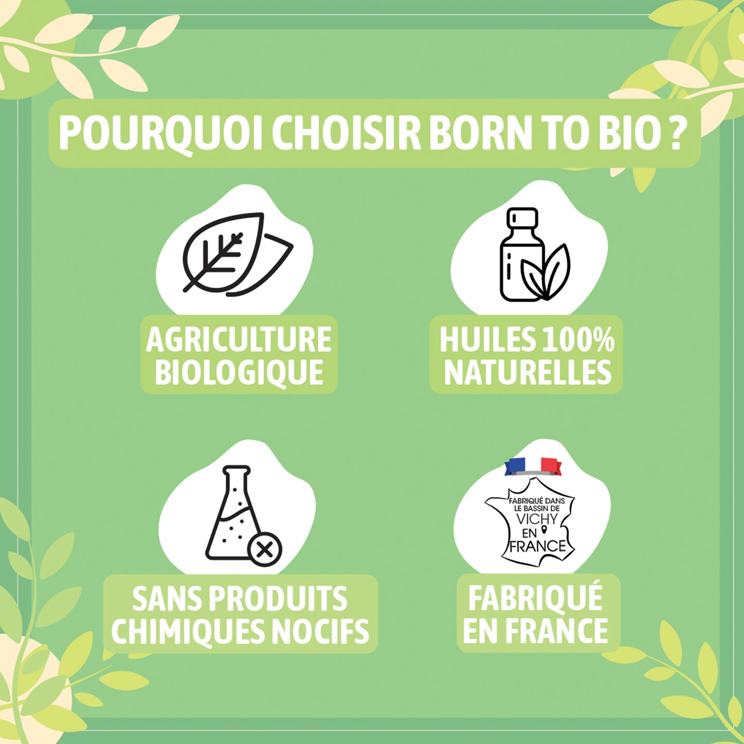 Huile essentielle de Ravintsara bio, au parfum frais et camphré, obtenue par distillation à la vapeur des feuilles. 