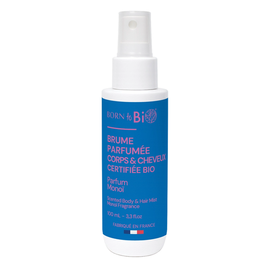 Brume Parfumée Monoï Corps et cheveux - Certifiée Bio