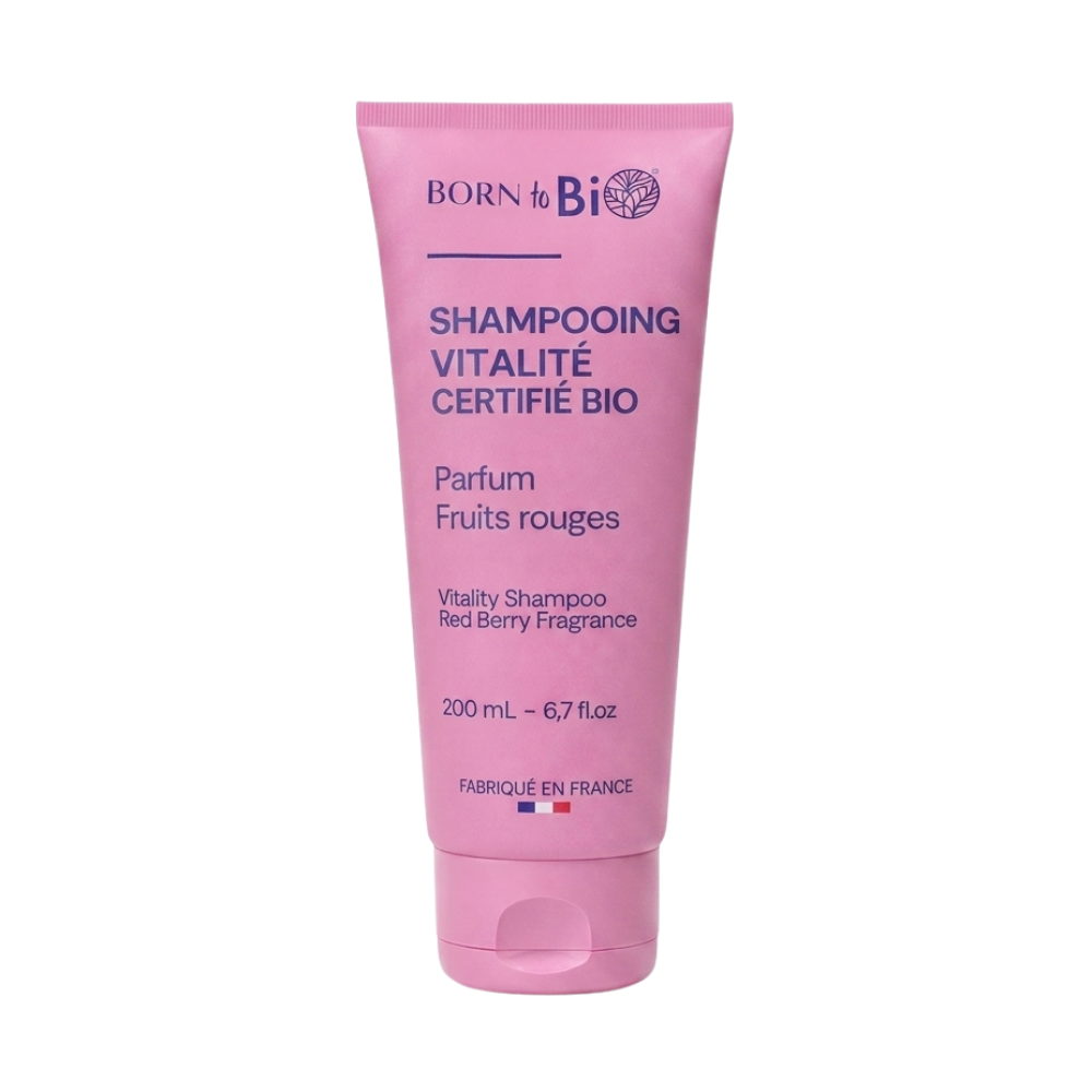 Shampooing Noix de Coco et vinaigre de framboise - Certifié Bio