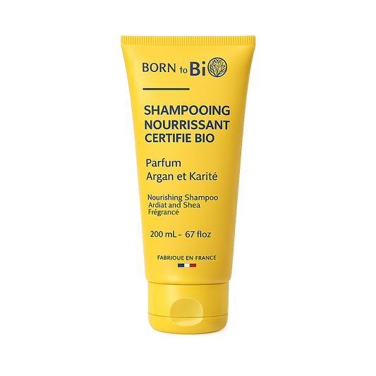 Shampooing Nourrissant Argan et Karité - Certifié Bio