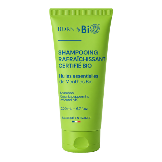 Shampooing Rafraîchissant Menthe Verte - Certifié Bio