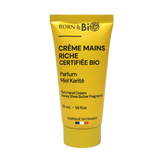 Crème Mains Riche Miel Karité - Certifiée Bio