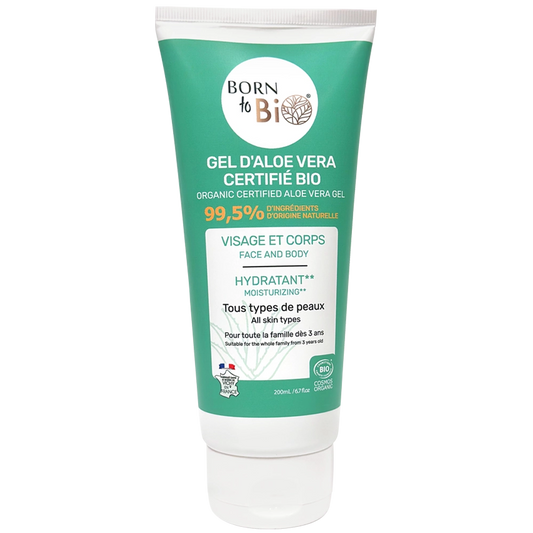 Gel d'aloe vera Certifié Bio