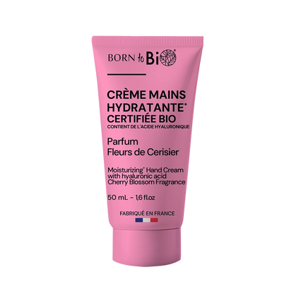Crème mains acide hyaluronique - Certifiée Bio