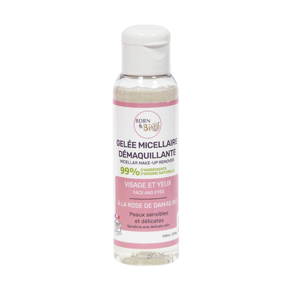 Gelée micellaire démaquillante  - À la Rose de Damas Certifiée Bio