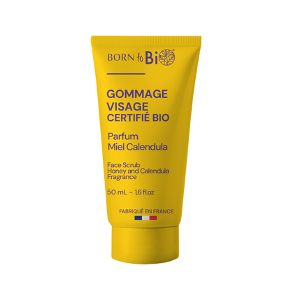 Gommage Visage Miel Calendula - Certifié Bio