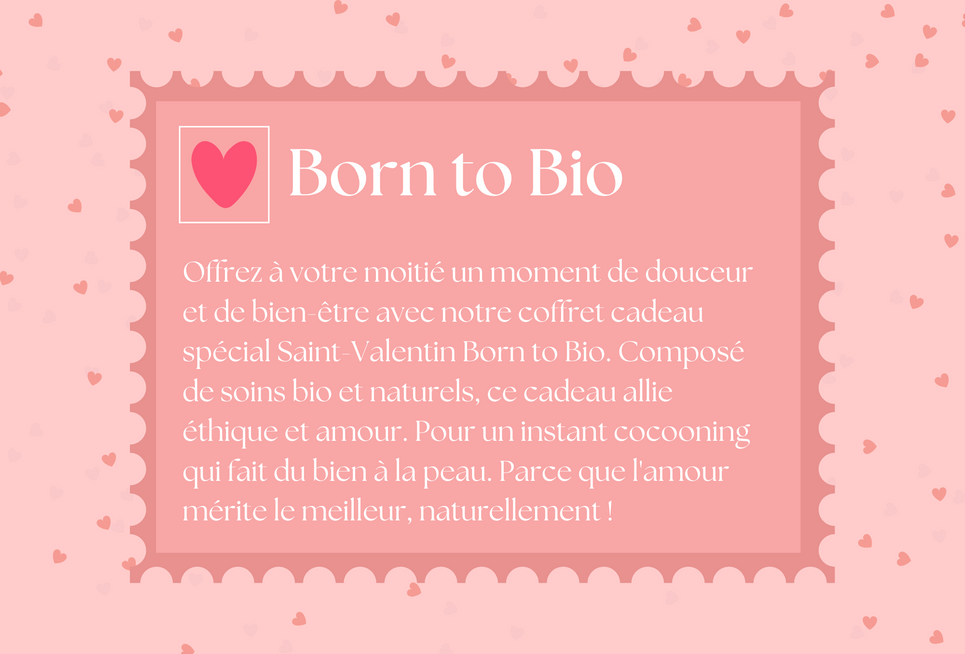 Carte-cadeau Saint-Valentin Born To Bio