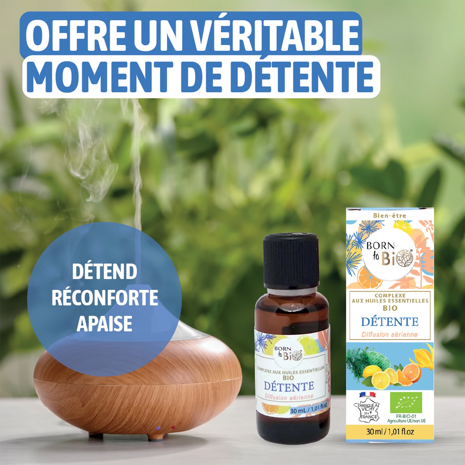 Ce complexe d’huiles essentielles bio est idéal pour diffuser une douceur réconfortante, favorisant un moment de sérénité et de calme.