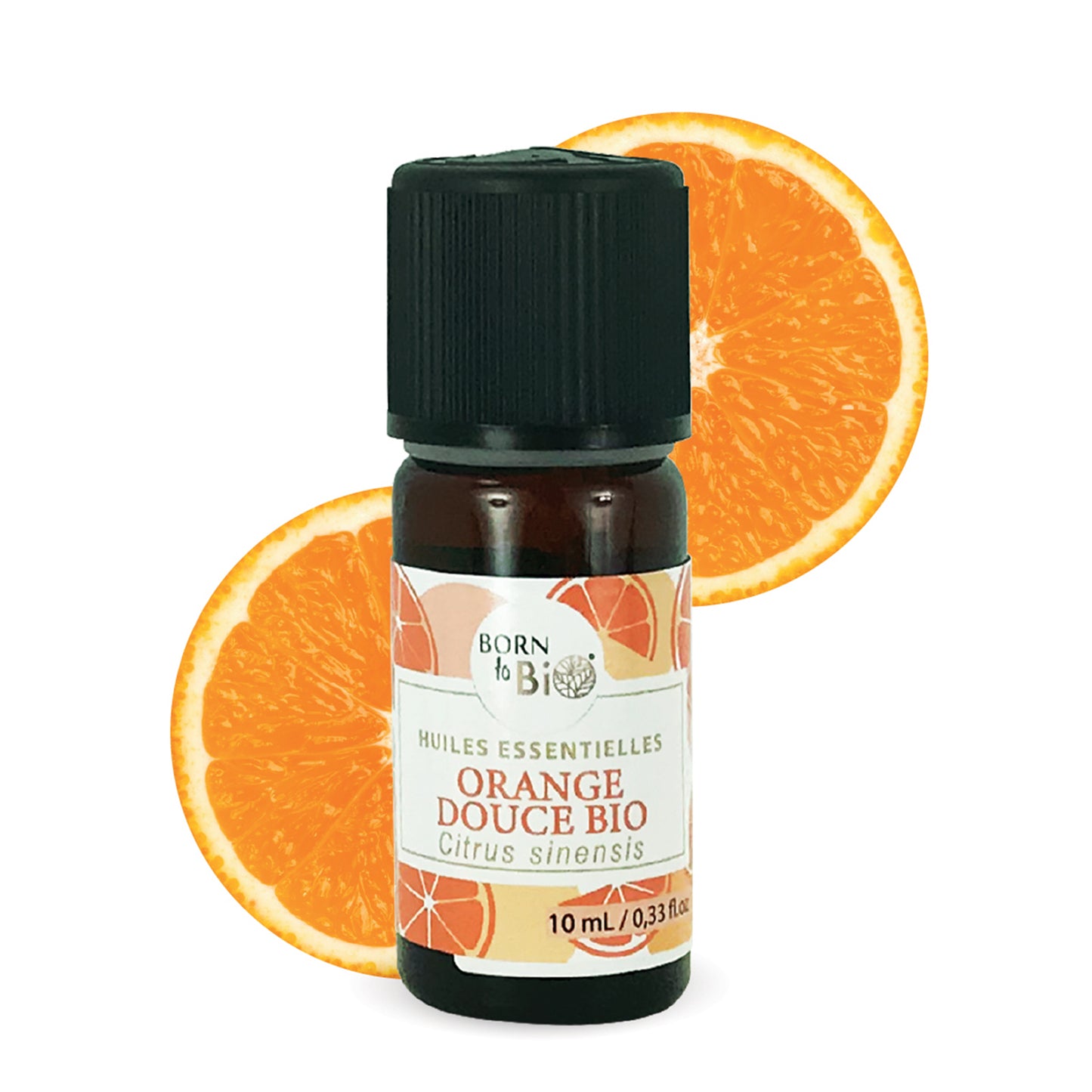 Huile essentielle d'orange douce bio, parfaite pour apaiser l'esprit, améliorer l'humeur et apporter une sensation de bien-être naturel. 100% pure et naturelle.