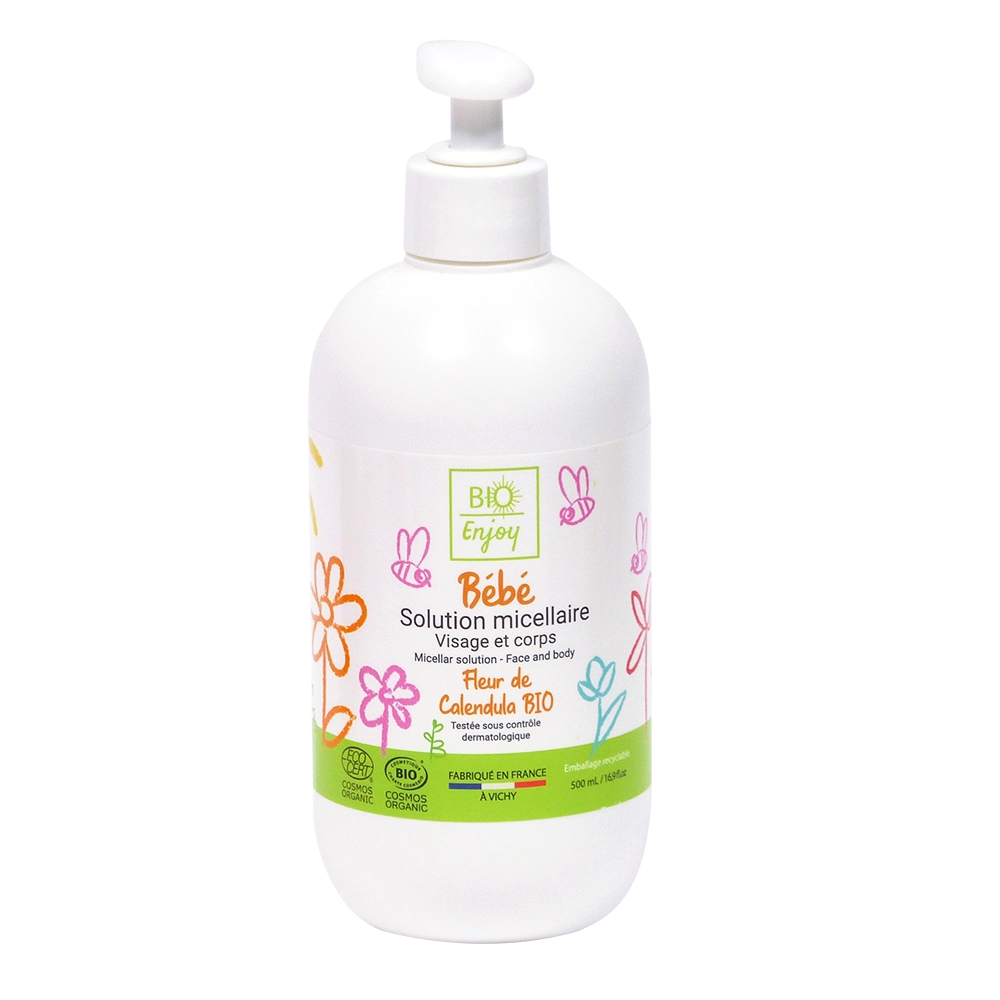 Solution micellaire  Bébé Cosmos Organic  - BIO Enjoy 500mL