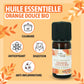 Organic sweet orange essential oil