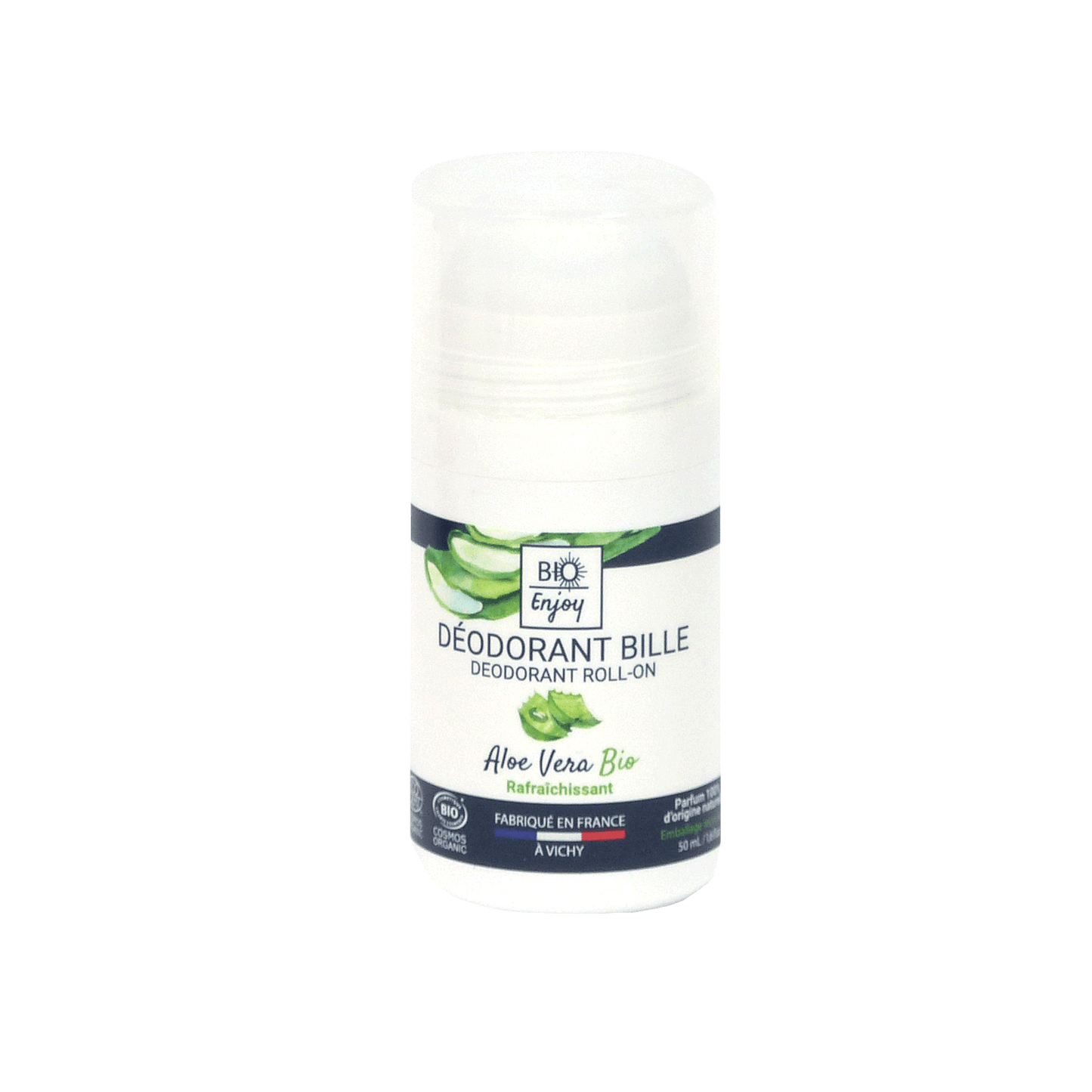 Déodorant bille Aloe vera Bio Cosmos Organic  - BIO Enjoy 50mL