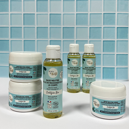 Huile de massage base neutre Certifiée Bio