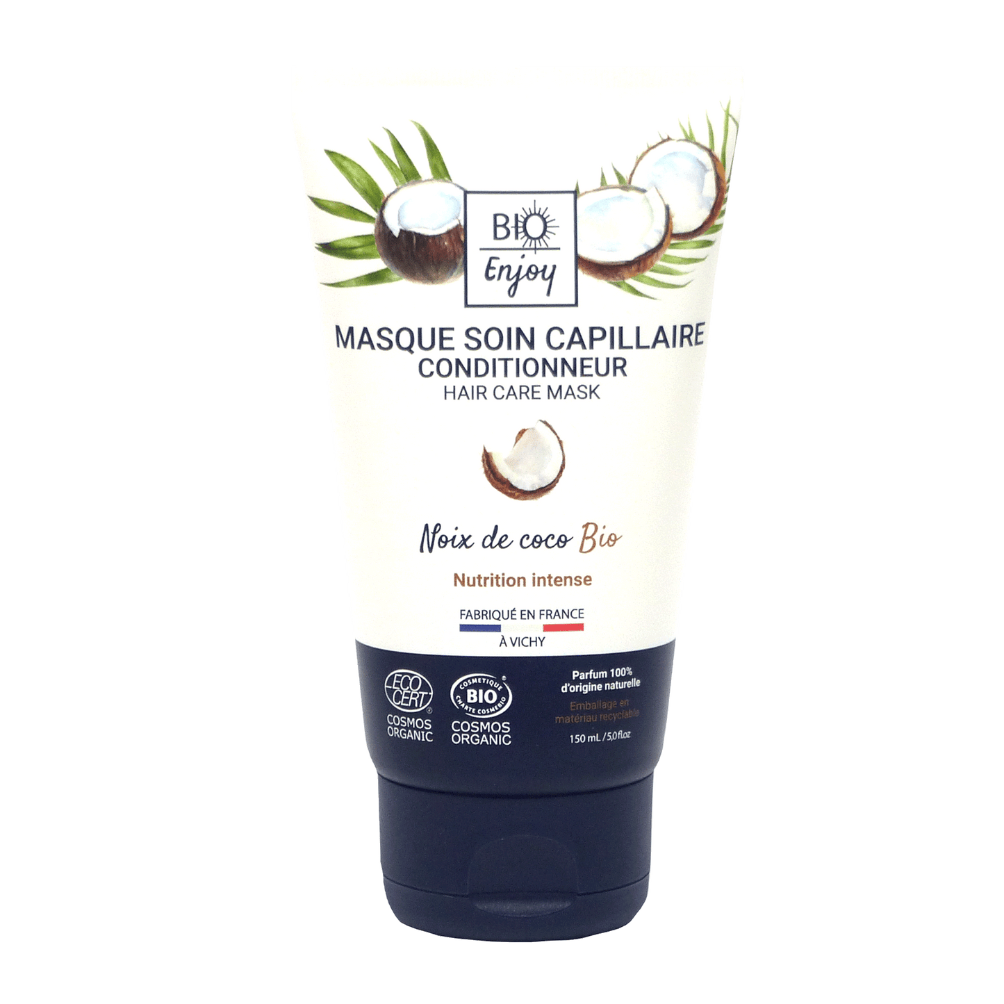 Masque capillaire Noix de coco Bio Cosmos Organic  - BIO Enjoy 150mL
