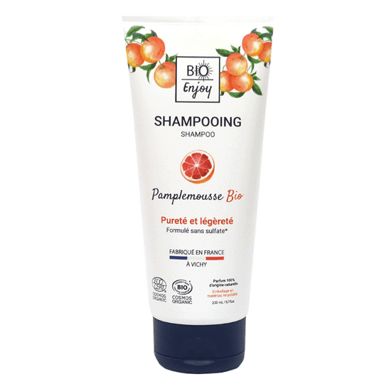 Shampooing Pamplemousse Bio Cosmos Organic  - BIO Enjoy 200mL