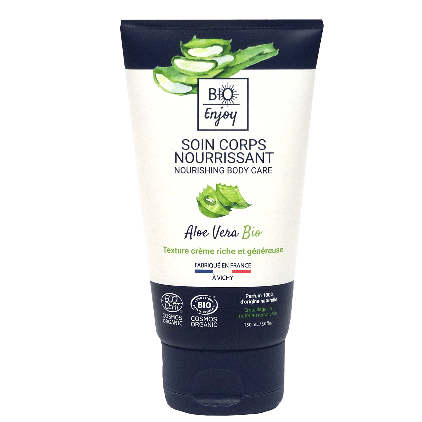 Soin corps nourrissant Aloe vera Bio Cosmos Organic  - BIO Enjoy 150mL