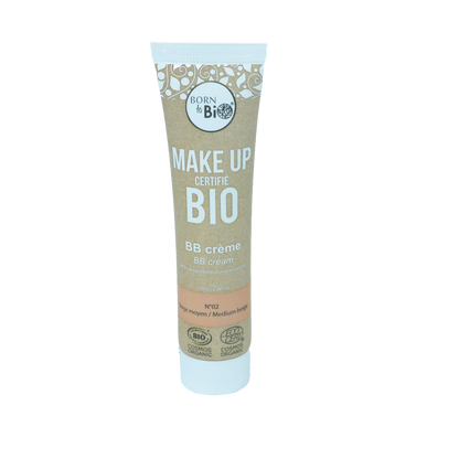 Obtenez un teint radieux avec la BB Crème Bio en teinte N°2 Beige Moyen de Born to Bio. Sa formule bio nourrit, unifie et sublime la peau pour un fini naturel et lumineux. Idéale pour les peaux de tonalité moyenne en quête d’un éclat subtil et soigné.