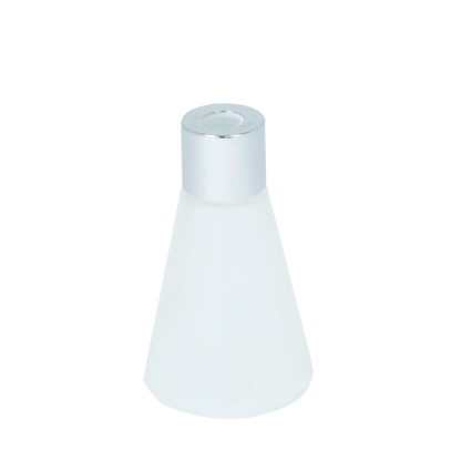 Frosted glass bottle Gold-silver cap