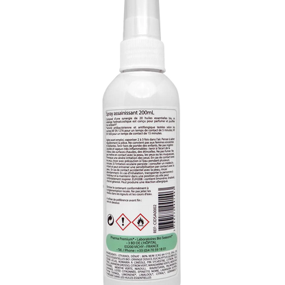 Spray Assainissant 20 huiles essentielles Bio 200ml