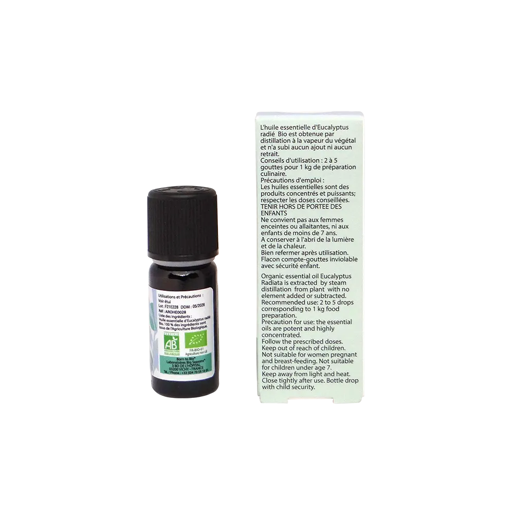Essential oil Eucalyptus radiata Organic 10 mL