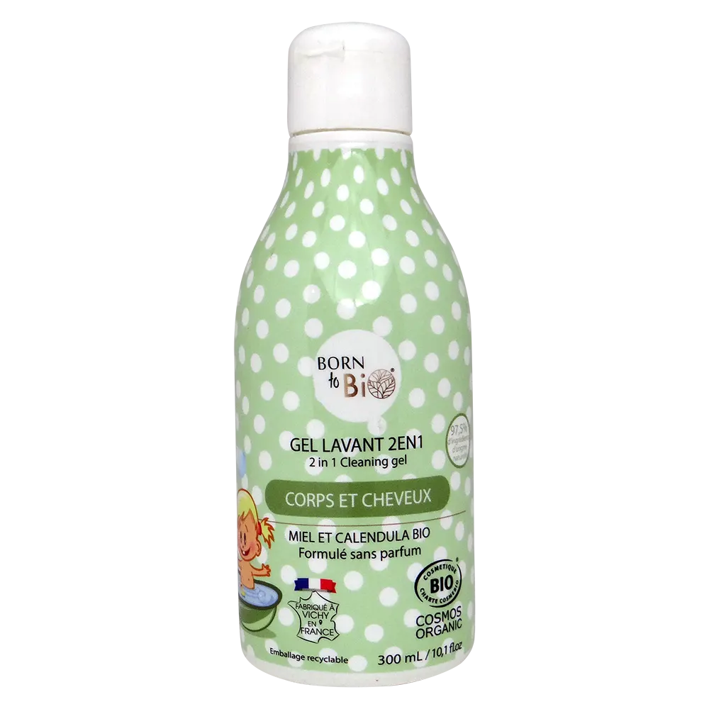 Gel lavant pour les bébés formulé sans parfum